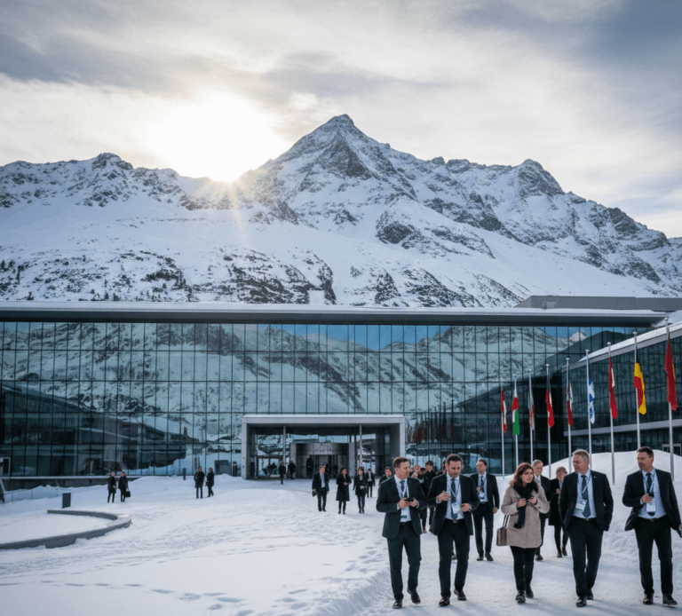 Fórum de Davos 2026 e impactos na economia global (Imagem ilustrativa)