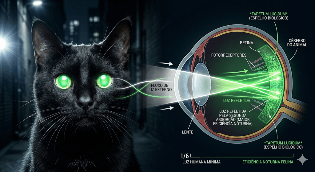 Ciência por trás dos olhos dos gatos