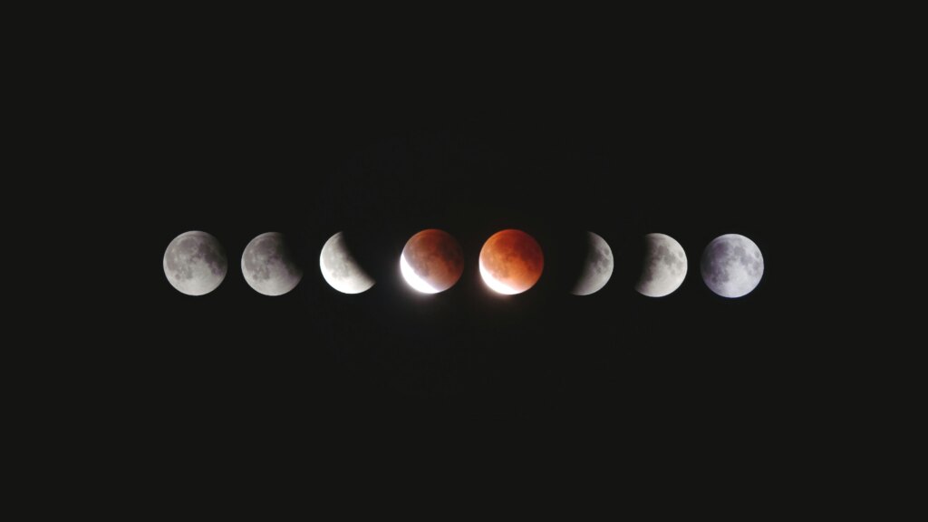 Lua de sangue - Foto de Celso Oliveira na Unsplash
