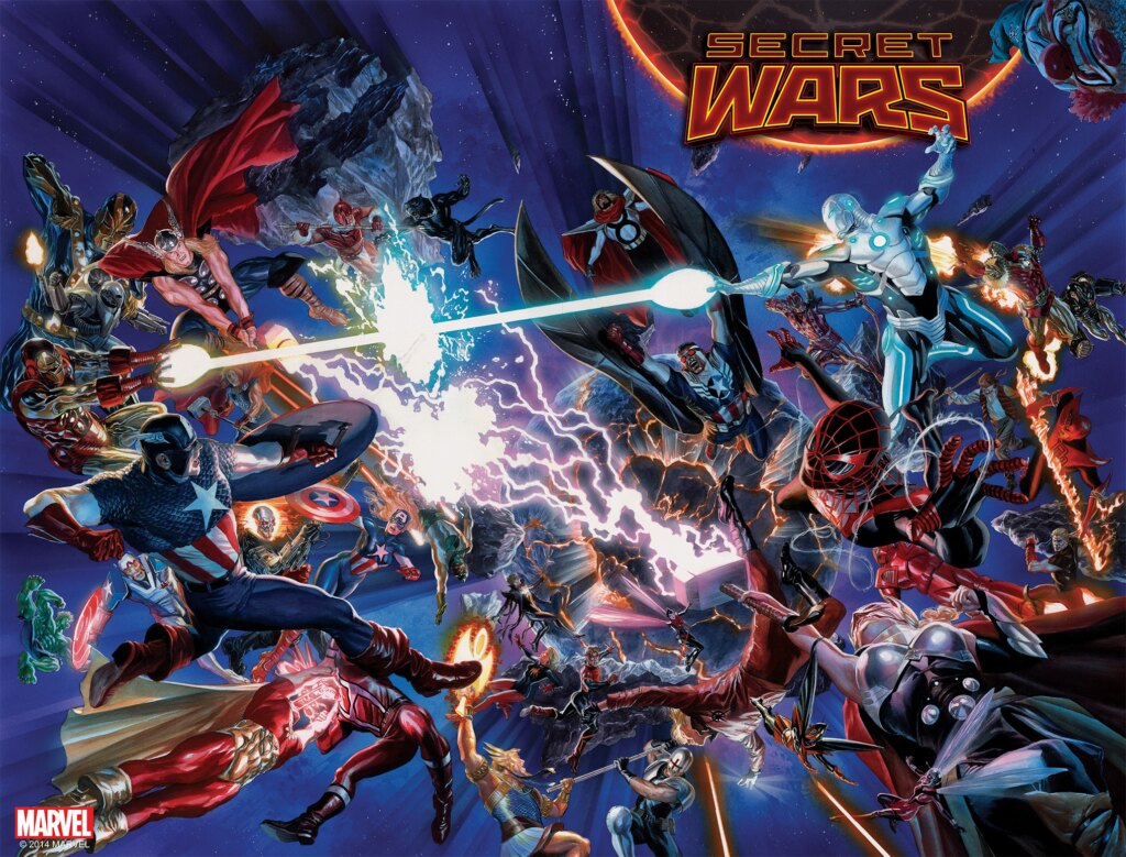 Marvel quadrinhos - scret wars