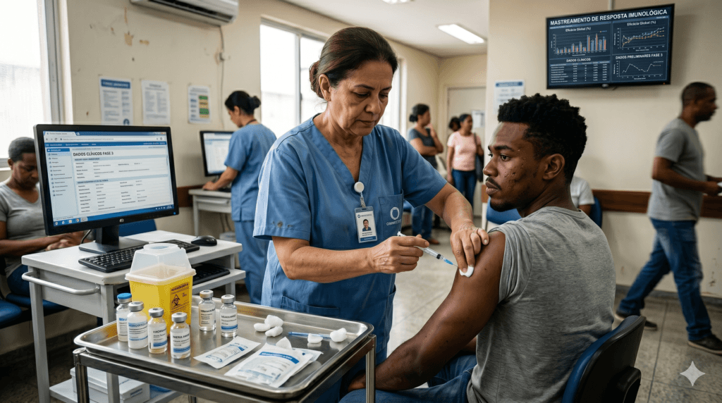 Vacinas de mRNA para o HIV - Simulação