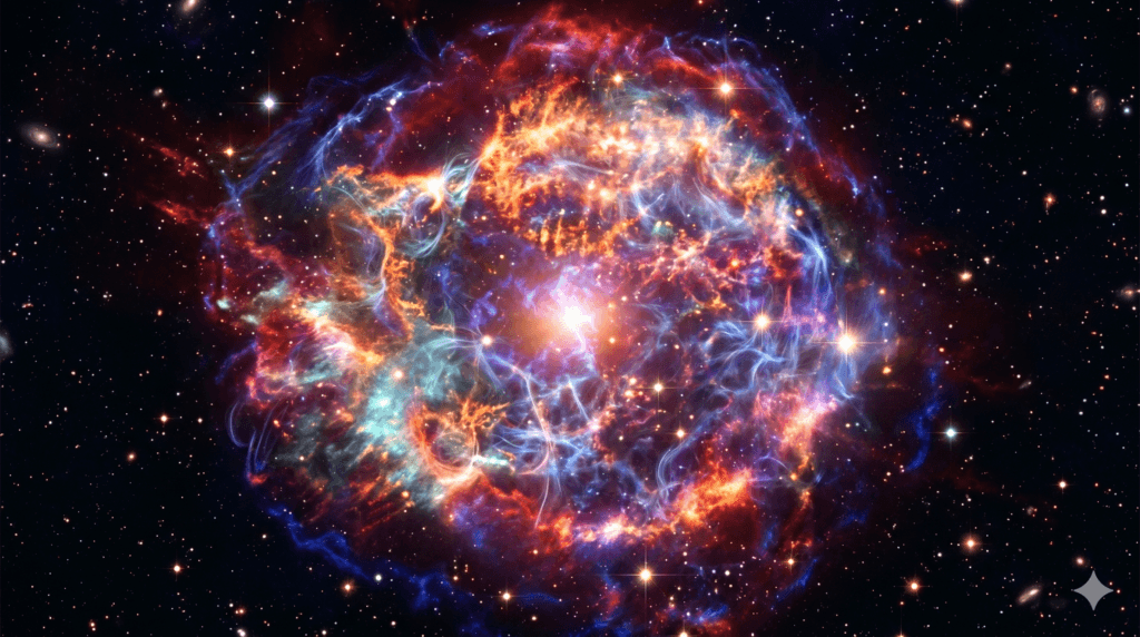 Remanescente de supernova com campo magnético intenso