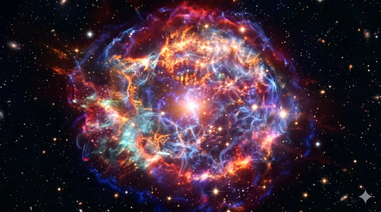 Remanescente de supernova com campo magnético intenso
